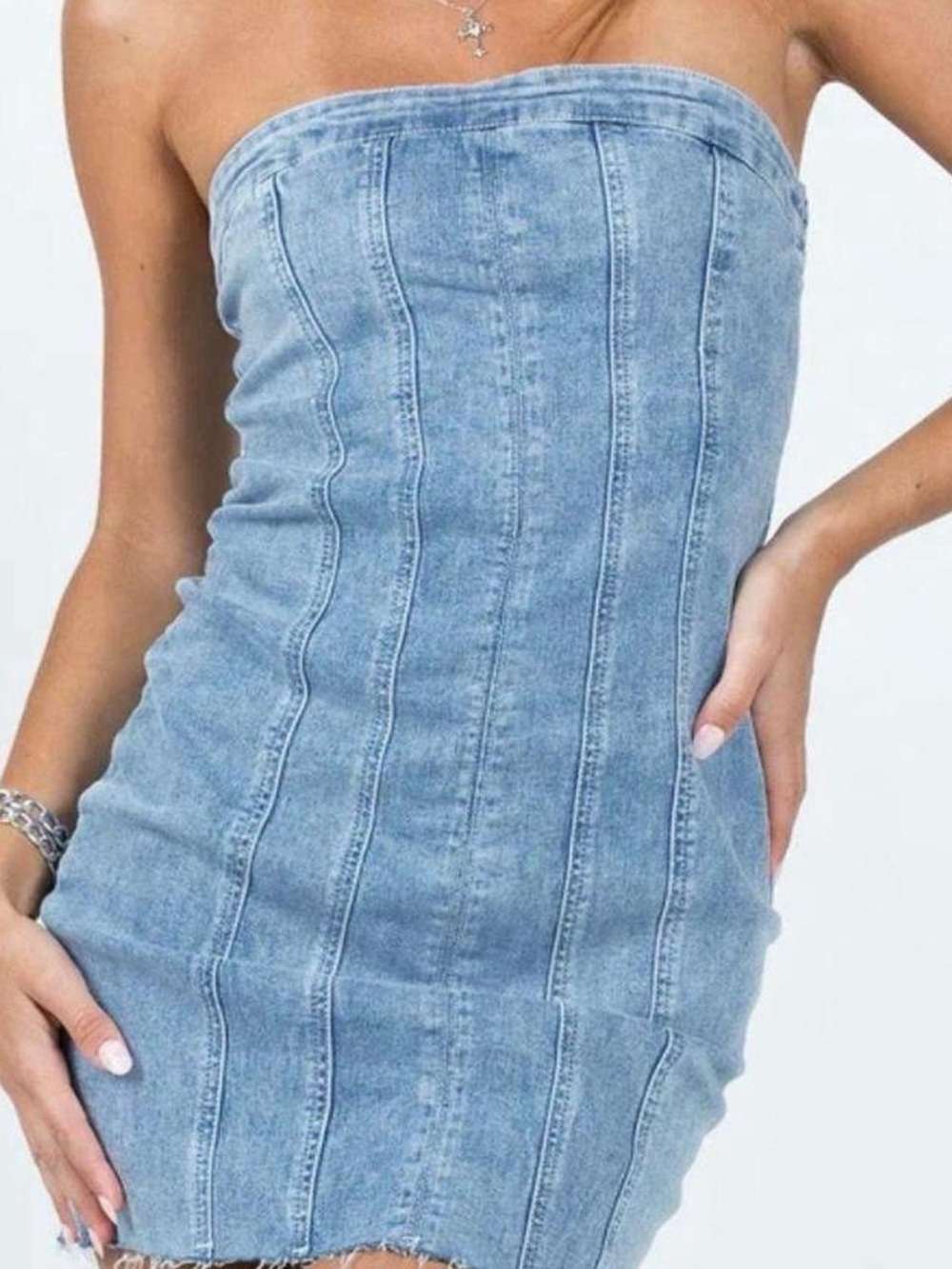 Princess Polly Denim Mini Dress